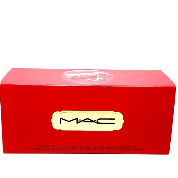 MAC Powder Kiss Lipstick Vault X 12 Destined For Stardom